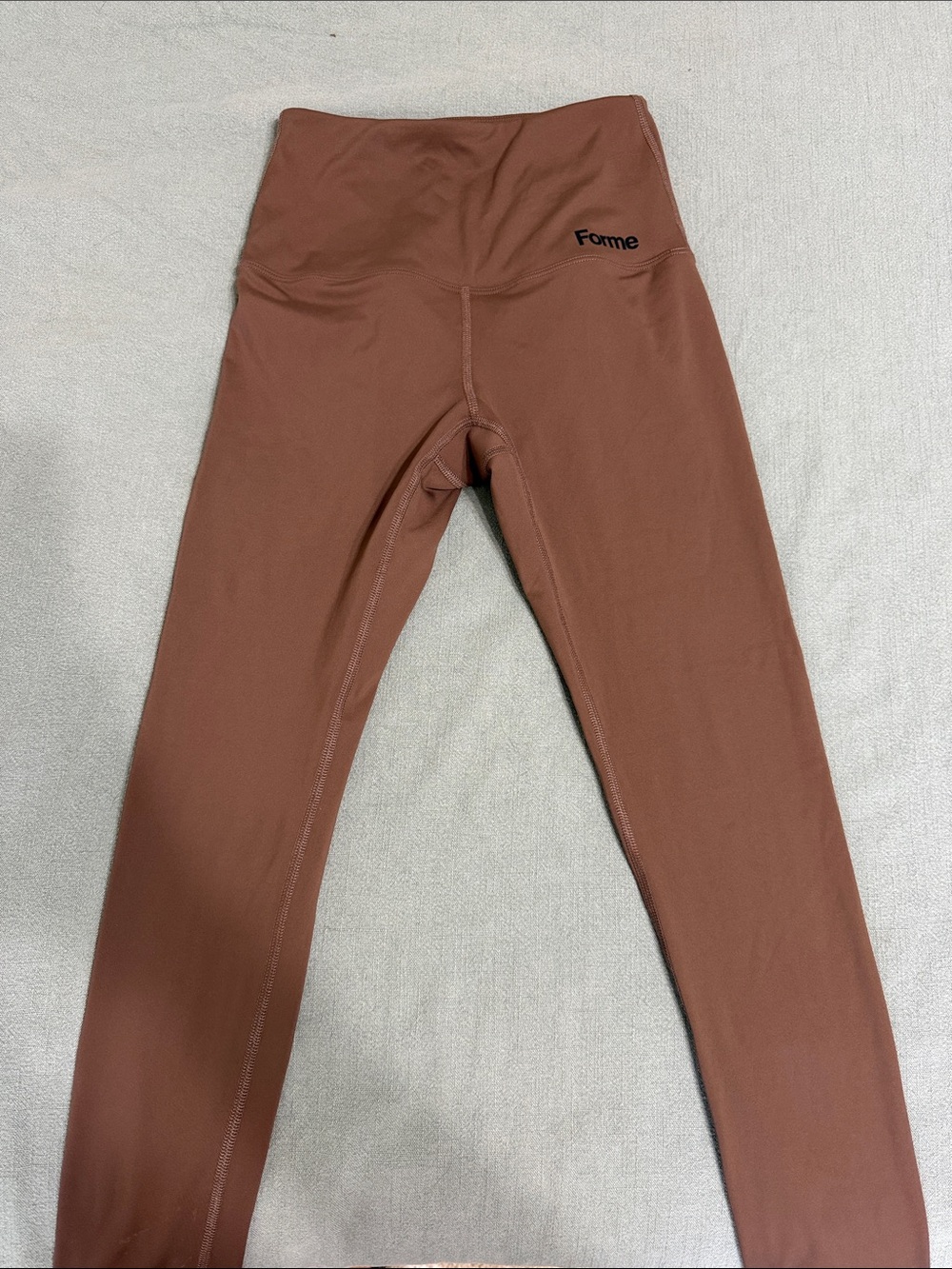 Forme High-Waist  Brown Leggings